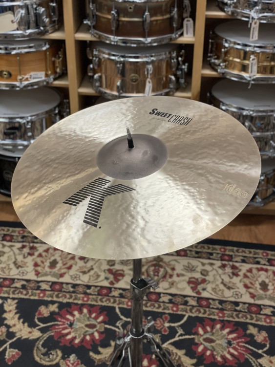 DEMO OF EXACT - Zildjian 20" K  Sweet Crash Cymbal - 1671g