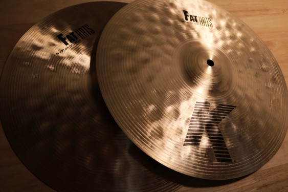 Demo of Exact Cymbal - Zildjian 14” K Fat Hats 944g Top, 1255g Bottom