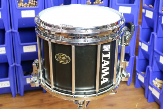 Tama 12X14 Marching Snare Drum in Satin Black