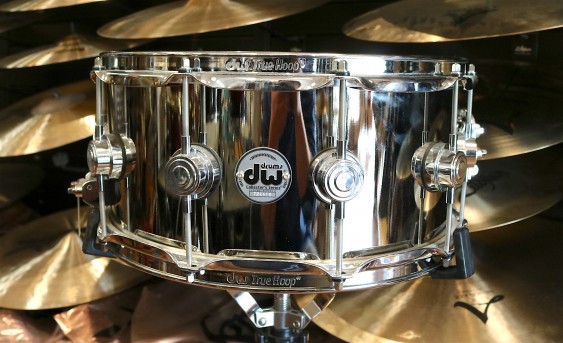 DW Drum Workshop Nickel Over Brass 14x6.5” Snare Drum