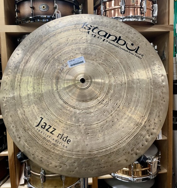 USED - 21” Instanbul Agop Special Edition Jazz Ride - 1980g - VIDEO DEMO