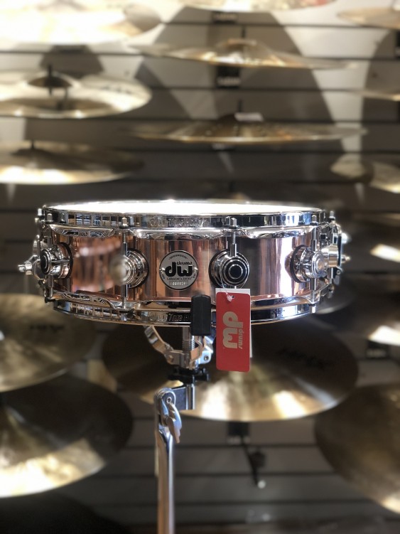 DW Drumworkshop Copper Snare Polished, Cr Hw *B-Stock*
