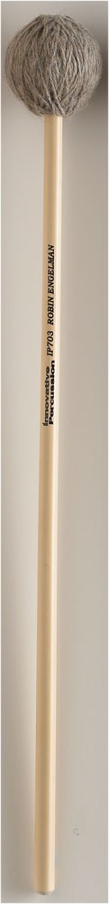 Innovative Percussion IP703 Robin Engelman Series Medium Ensemble Mallets - Wheat Heather Yarn - Rattan