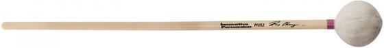 Innovative Percussion - Pius Cheung Series Medium Soft Marimba Mallets - White Yarn - Rattan