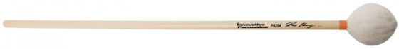 Innovative Percussion - Pius Cheung Series Medium Hard Marimba Mallets - White Yarn - Rattan