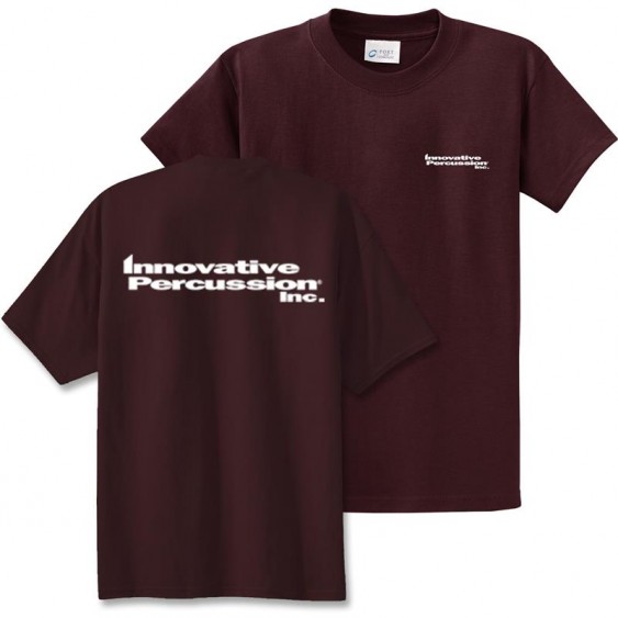Innovative Percussion Port & Co T-Shirt - XXL - Athletic Maroon