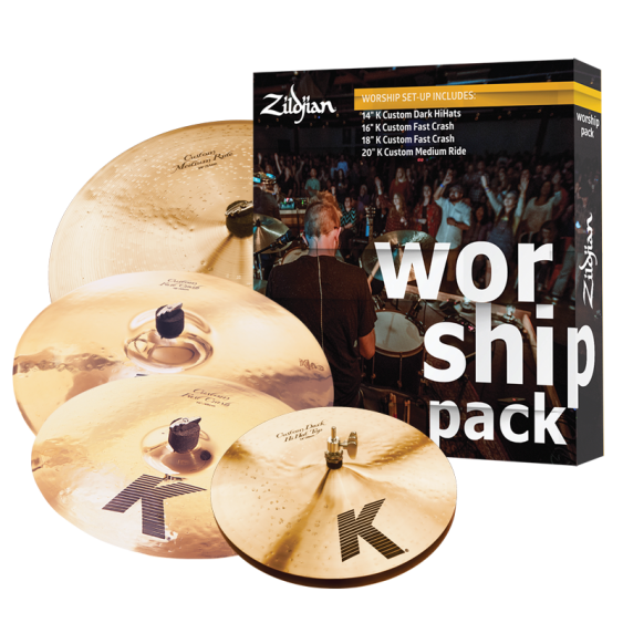 Zildjian K Custom Worship Cymbal Pack Cymbal