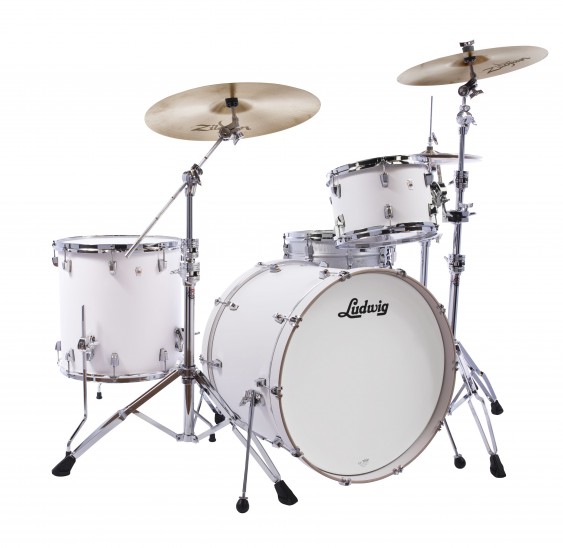 Ludwig NeuSonic 14x14 Floor Tom- Aspen White