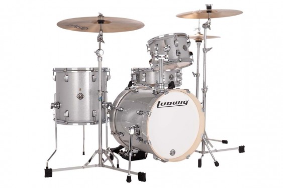 Ludwig Breakbeats by Questlove Shell Pack - Silver Sparkle