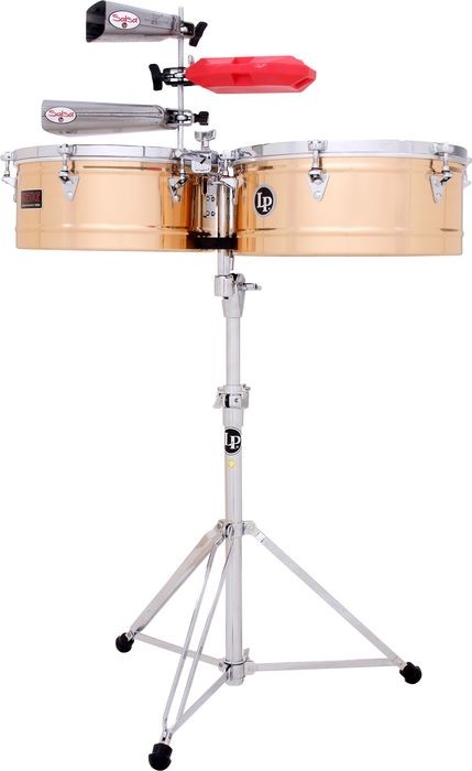 Latin Percussion Prestige Series 14" and 15" Bronze Timbales