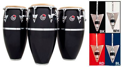 Latin Percussion Patato Model 11 3/4" Black Conga