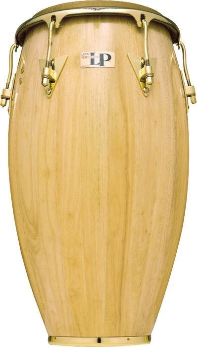 Decir a un lado paridad salario Latin Percussion Classic Model Natural Wood 12 1/2" Tumbadora w/ Gold  Hardware