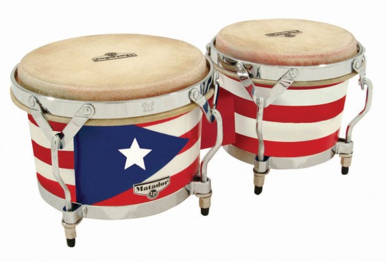 Latin Percussion Matador Puerto Rican Heritage Bongos