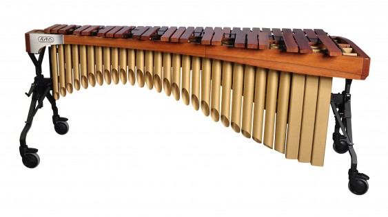 Adams  4.3 Octave Alpha Series Rosewood Marimba, Walnut Rails, Satin Gold Resonators
