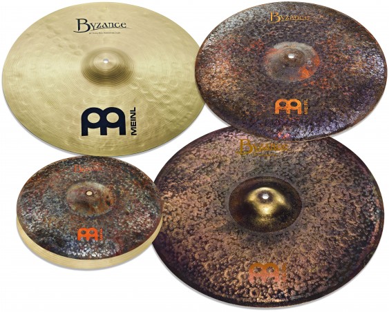 Meinl Byzance Mike Johnston Cymbal Pack / Box Set - 14", 20", 21" and Free 18" Byzance Extra Dry Thin Crash