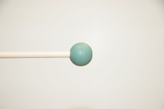 Mike Balter Gradioso Series Round Light Green Rubber Medium Black Birch Mallets