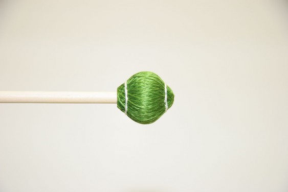 Mike Balter Pro Vibe Series Green Cord Medium Hard Rattan Mallets