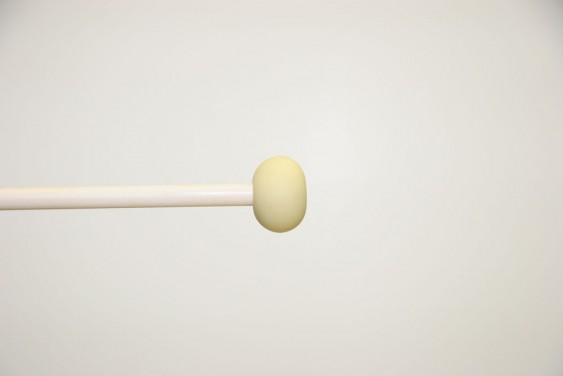Mike Balter Unwound Series Oval Tan Rubber Soft Black Birch Mallets
