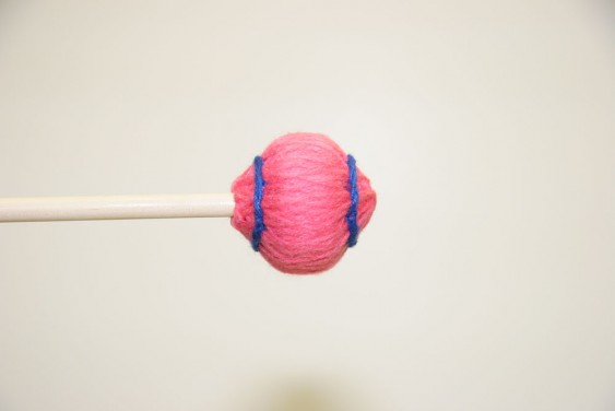 Mike Balter Wide Bar Series Pink Yarn Medium Birch Mallets