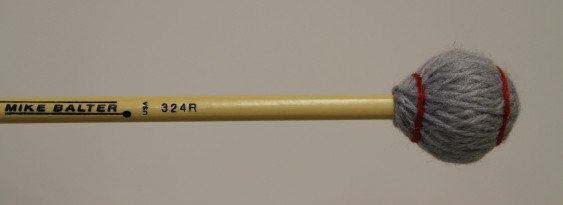 Mike Balter Titanium Series Grey Yarn Medium Rattan Mallets