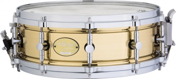 MAJESTIC 14" X 5" BRASS PROPHONIC SNARE DRUM