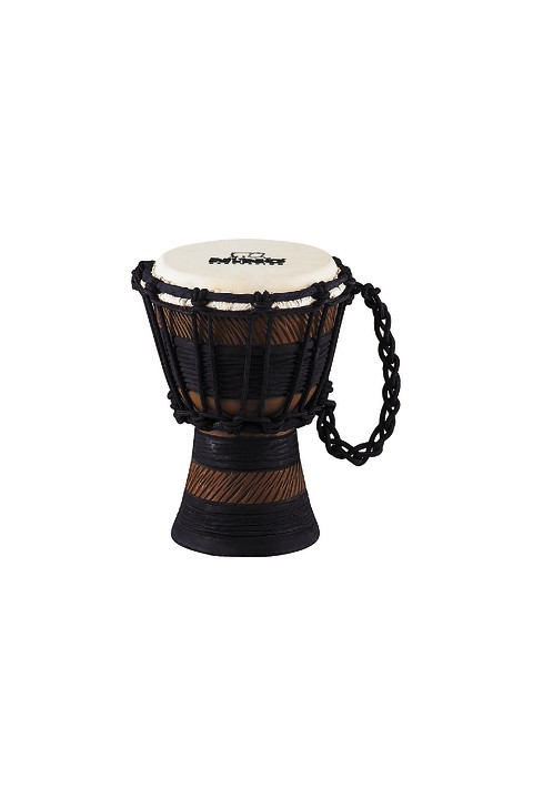 Meinl NINO African Style Rope Tuned Djembe 4 1/2" XX Small Earth Series