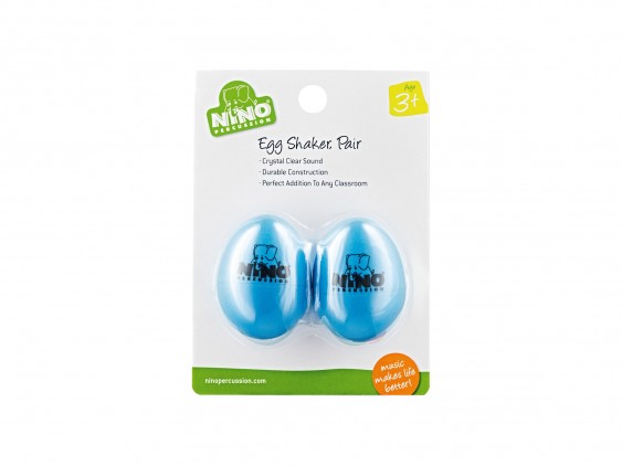 Nino Pair of Egg Shakers - Sky-Blue