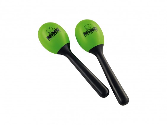 Nino Plastic Egg Maracas - Grass Green