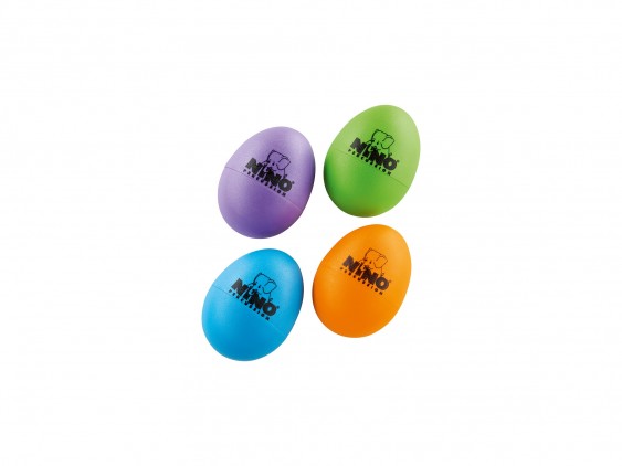 Nino 4 Piece Egg Shaker Assorted Colors