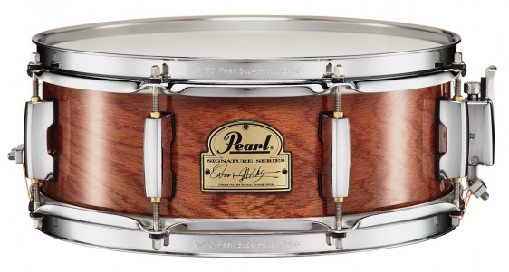 Pearl Pearl 13"x5" Omar Hakim Signature Snare Drum, Mahogany