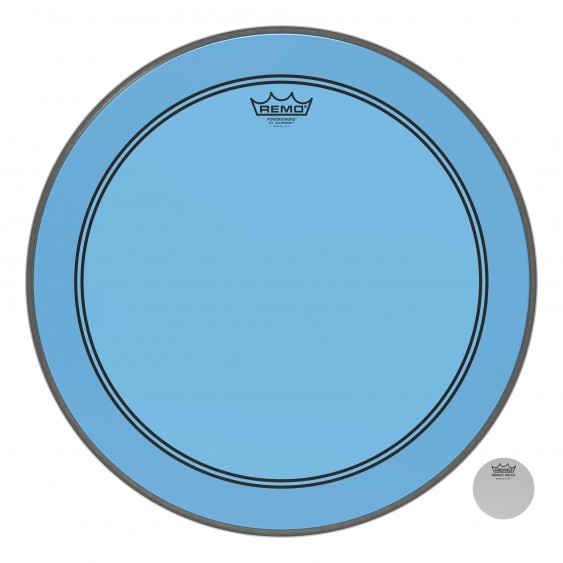 Remo 20" Powerstroke P3 Colortone Blue Bass Drumhead