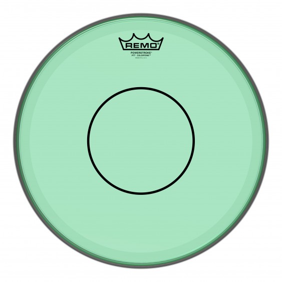 Remo 13" Powerstroke 77 Colortone Green Drumhead