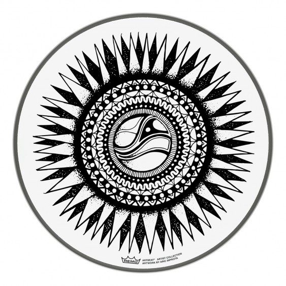 Remo 10" ARTBEAT Artist Collection Drumhead - Aric Improta