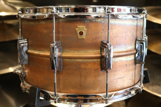 Ludwig 8x14 Raw Bronze Snare Drum