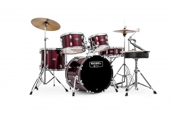 Mapex Rebel 5-piece Complete Junior Set Up with Fast Size Toms