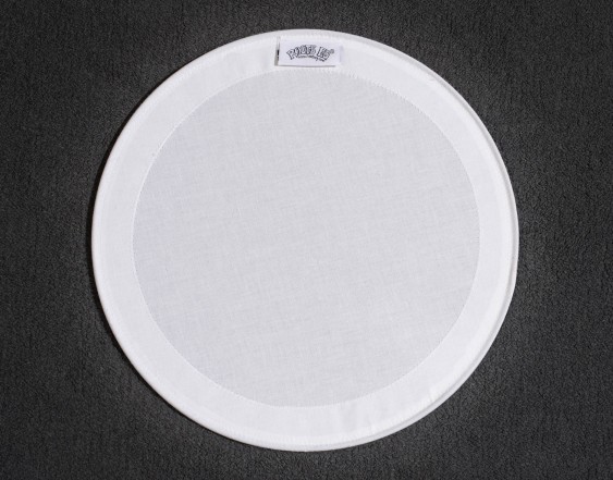 RootsEQ Solid white 13” Tom Muffle