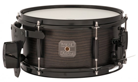 Gretsch 6X12 Ash Satin Ebony Side Snare Drum