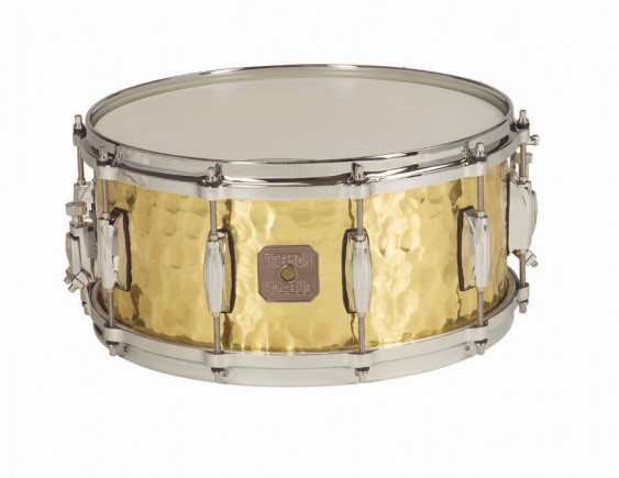 Gretsch 6.5X14 Hammered Polished Brass Snare Drum