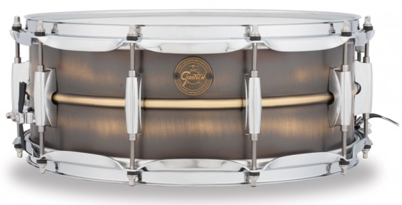 Gretsch 5.5X14 Brushed Brass Snare Drum