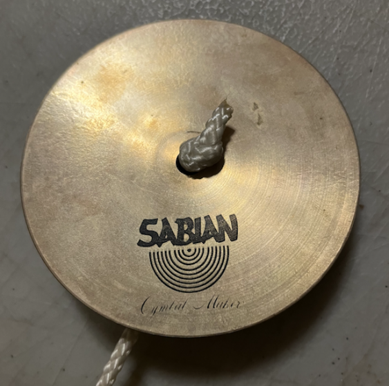 USED - Sabian Single Note Crotale - 4" - C# pitch