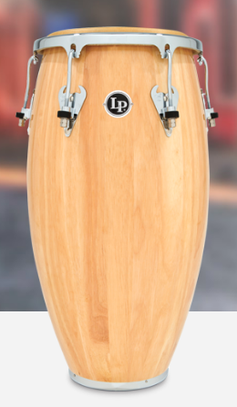 Latin Percussion Matador Wood Natural Wood 11" Quinto w/ Chrome Hardware