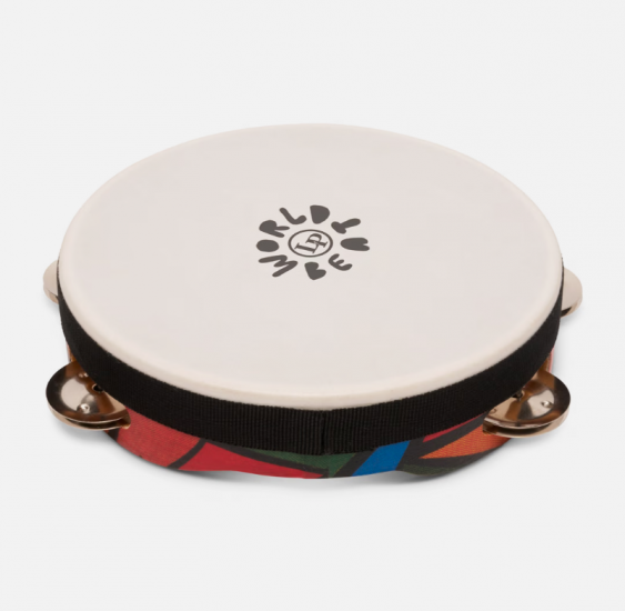 LP Latin Percussion World Beat 8" Tambourine (Single Row With Head)