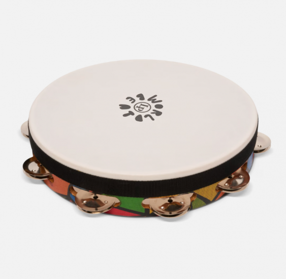 LP Latin Percussion World Beat 10" Tambourine (Single Row With Head)