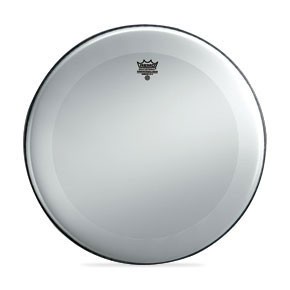 Remo 18" Smooth White Powerstroke 3 Bass Drumhead w/ White Dot Top Side