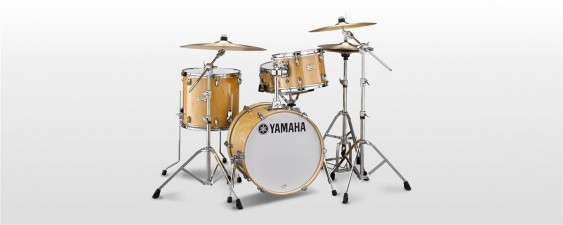 Yamaha Stage Custom 12, 14, 18 Birch Bebop Drum Set - Natural Wood