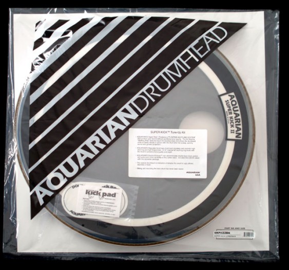 Aquarian 20'' Regulator/Super-Kick II Bass Drumhead Prepack
