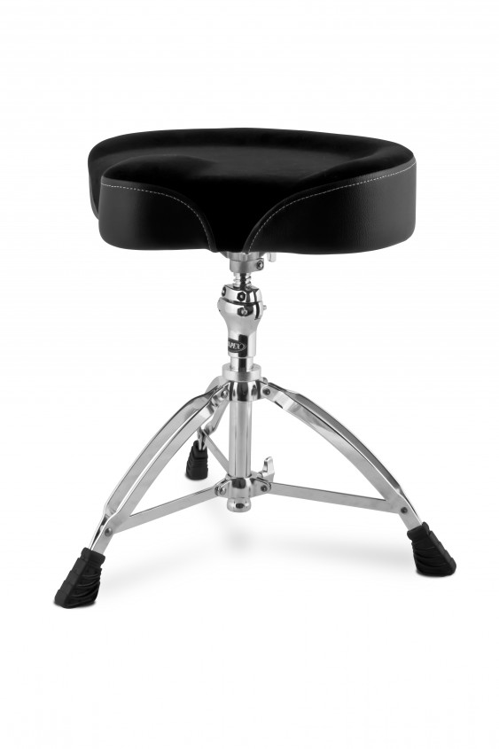 Mapex Cloth Saddle Top Drum Throne Double Braced 