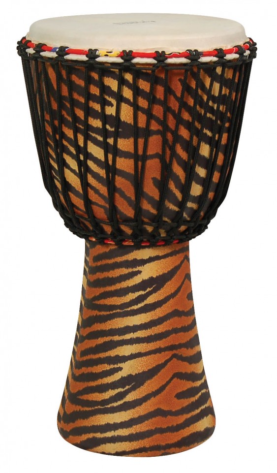 Tycoon Percussion Master Fantasy Tiger African Djembe