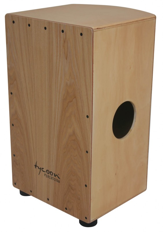 Tycoon Percussion 29 Roundback Series Cajon With North American Ash Front Plate
