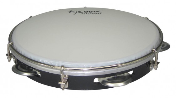 Tycoon Percussion 10 Abs Pandeiro - Black